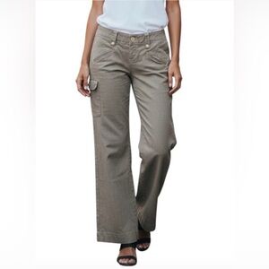 NWOT James Perse Los Angeles Wide Leg Cargo Pants Size 26